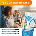 AAwipes Complete Water Testing Kits for Drinking Water 25 Strips Bag Pack 16 in Well, Tap, Drinking Water, City Water Testing Strips (25)