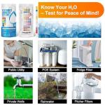 AAwipes Complete Water Testing Kits for Drinking Water 25 Strips Bag Pack 16 in Well, Tap, Drinking Water, City Water Testing Strips (25)