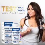 125 ct Drinking Water Test Strips - Home, Well Water Testing Kit for Lead, Hardness, Iron, Copper, Heavy Metals, Chlorine, Nitrate