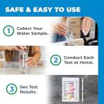 Safe Home® 14-in-1 DIY Drinking Water Test Kit – Includes The #1 Selling Lead & Bacteria Test Kits + 12 Additional Parameters – City Tap or Well Water – 302 Total Tests