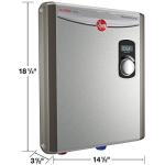 Rheem 18kW 240V Tankless Electric Water Heater, Gray