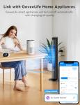 GoveeLife Smart Air Quality Monitor with PM2.5, WiFi, Temperature & Humidity Sensors, LED Display, 2s Refresh, 2-Year Data Storage, for Home & Office Wired