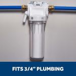 GE Whole House Water Filter System with Install Kit