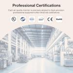 16 in 1 Air Quality Monitor Indoor 7" Large Display 9 AQI+7 Alerts, CO2 Monitor Air Quality Tester for CO2, TVOC, PM2.5 PM1.0 PM10, HCHO Temperature Humidity AQI & Time Air Quality Meter for Home