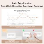 16 in 1 Air Quality Monitor Indoor 7" Large Display 9 AQI+7 Alerts, CO2 Monitor Air Quality Tester for CO2, TVOC, PM2.5 PM1.0 PM10, HCHO Temperature Humidity AQI & Time Air Quality Meter for Home