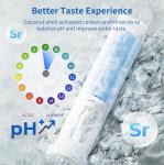 TOKIT U2 Reverse Osmosis System, Tankless Alkaline Mineral Reverse Osmosis Water Filter, NSF/ANSI 58,Under Sink Water Filter RO System, 600 GPD, 2:1 Pure to Drain, 2 Way Faucet