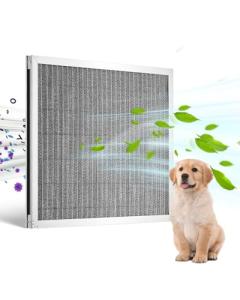 VEVOR Electrostatic Air Filter, 16x20x1 inch Washable & Reusable Aluminum AC/HVAC Furnace Filter, MERV 8 Long Lifetime, Healthier Home or Office (Actual Size: 15.5 x 19.75 x 0.82 in)