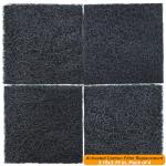 PAWZIDEA Activated Carbon Filter Replacement for Pet Waste Trash Cans Wall Mounted, 3.15"*3.15" Square Thick Deodorizing Carbon Filters, 4-Pack, Replace Every Month