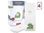 Miele AirClean 3D U Vacuum Cleaner Bags, 4 Pack