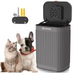 PAWZIDEA Activated Carbon Filter Replacement for Pet Waste Trash Cans Wall Mounted, 3.15"*3.15" Square Thick Deodorizing Carbon Filters, 4-Pack, Replace Every Month