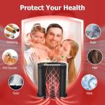 Air Purifier Filter R Replacement for Honeywell Air Purifier HPA100/200/300 and 5000 Series, Funmit 6 Pack Filter Compatible with Honeywell R Filter (HRF-R3 & HRF-R2 & HRF-R1)