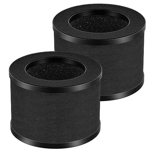 2 Pack TZ-K1 Replacement Filter Compatible with FreAire KN6391, Compatible with ToLife TZ-K1, Compatible with VOOPNU DH-JH12, for MK-01 MK-06, MJ012H, 3-in-1 Filter Replacement for Smoke Pollen, Black