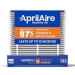 AprilAire 513 Replacement Filter for AprilAire Whole House Air Purifiers - MERV 13, Healthy Home Allergy, 31x28x4 Air Filter (Pack of 1)