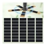 40 Pcs Ceiling Fan Filters for Blades, Fan Air Purifier Pads with Activated Coconut Shell Carbon, Universal Easy Stick Ceiling Fans Filter Fit for Common Household Office Contaminants
