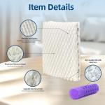 6 Pack WF813 Humidifier Filters Replacement for Equate Eqwf813 Eq-2119-Ul, Relion RCM-832 RCM-832N, ProCare PCCM-832N Cool Mist Humidifier Replacement Filter with 2 Pack Humidifier Tank Cleaners