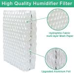 4-Pack Humidifier Filter Replacement for Equate, Humidifier Filter Replacement for ReliOn RCM-832 ProCare PCWF813 PCCM-832N