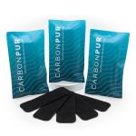 CarbonPur Activated Charcoal Ceiling Fan Filters 5-Pack - Made in USA Air Purifier Filters | Universal Fit | Eliminate Odors, Dust & Pollutants