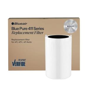 Blueair Blue Pure 411+ Genuine Replacement Filter, Particle and Activated Carbon