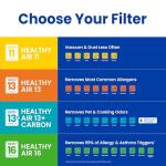 AprilAire 410 Replacement Filter for AprilAire Whole House Air Purifiers - MERV 11, Clean Air & Dust, 16x25x4 Air Filter (Pack of 1)