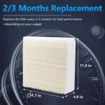 Funmit 1043 Super Humidifier Wick Filter (1 Pack) Replacement for Essick Air AIRCARE EP9500, EP9700, EP9800, EP9R500, EP9R800, 821000, 826000, 826800, 831000 and Bemis Space Saver 800 8000 Humidifiers