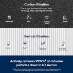 Blueair Blue Pure 411+ Genuine Replacement Filter, Particle and Activated Carbon