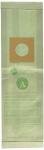 Hoover Vacuum Cleaner Bags for Upright Vacs, Pack of 3, White-Green, Type A, Part # 4010001A, Hoover Vacuum Bags Refill