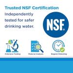 EcoPure EPW2P Pleated Universal Whole Home Water Filter 2-Pack – Fits Standard Capacity Systems – NSF Certified – 30 Micron – Reduces Sediment, Sand, Dirt & Rust – 3-Month Life per Filter