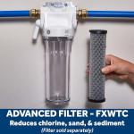 GE Whole House Water Filter System with Install Kit