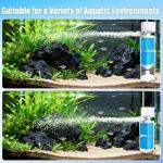 Aquarium Filter for 40-70 Gallons Tank, 225GPH Fish Tank Filters with Oxygenation, Wavemaker & Impurity Isolation, Multi-Functional Circulation System