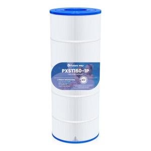Future Way CC1500e Pool Filter Cartridge Replacement for Hayward XStream CC1500, Replace Hayward CCX1500RE, Pleatco PXST150, Unicel C-8316, 150 sq.ft