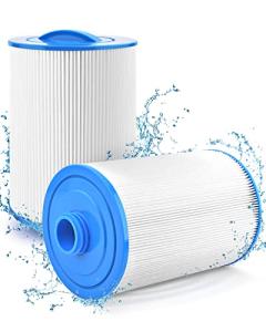 PACETAP 1 1/2" SAE Thread Screw in Spa Hot Tub Filter Replacement 2 Pack Compatible with Pleatco PWW50P3, for Unicel 6CH-940, for Filbur FC-0359, for Waterways 817-0050, for Viking spa Filter