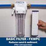 GE Whole House Water Filter System with Install Kit