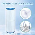 Chryseos Spa Filter Compatible with PRB25-IN, C-4326, FC-2375, R173429, 8172500, 5X13 Drop in Spa Filter, 25 sq. ft., 2 Pack