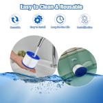 SLSM Screw-in Hot Tub Filter Cartridges Replacement for All RELXTIME, ALEKO, Wejoy, Aquaspa Spa,Clever Spa Filter,Threaded Filter for Inflatable Hot Tubs & Massage Pools (8 Pack)