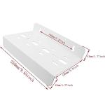 TAODAN 20Inch Heavy Duty Steel Water Filter Shell Bracket for Whole House Mounting, Reduces Flex and Supports 20Inch Water Filter Housing