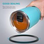 Rubber Seal Replacement Gasket for Yeti Lid, Leak-proof O Ring Replacement Compatible with YETI 30/32 oz Tumbler, 14 oz Mug and 35/42 oz Straw Mug, 4 Packs