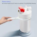 DlGITEN Wrench for 10" inch Reverse Osmosis Water Filter Canister Housing, Suitable for 10-inches-High RO Filter Housing (Wrench NOT 10" inch)
