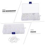 FUNOMOCYA 95Pcs Nylon O-Ring Set - Sealing Gasket Kit with Multiple Sizes to for Plumbing and Hydraulic Repairs