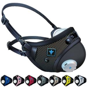 RZ Mask RZM3 - Patented 99.8% Filtration Efficiency All Day Reusable Air Filtration Mask, Anti Fogging, up to 50% Better Breathability, RZ Secure 360° Seal™, and 3 Straps, Trusted by First Responders