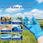 Bacteria Test Kits for Drinking Water - 12 Tests Detect Coliform, E.coli & All Bacteria | Home Quality Testing Kit for Well, Tap, Pool, Hot Tub & City Water | Easy DIY Tester with Free Lab Analysis
