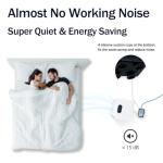 Automatic Small Sump Pump with Water Sensor, 5 FT Lift 55 GPH 115V/230V Mini Condensate Pump with Float Switch, Water Removal for Dehumidifier, Air Conditioner, Ice Maker, Basement, Auto On Off