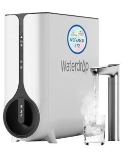 Waterdrop KJ600 Reverse Osmosis System, Instant Hot Water Dispenser, 600 GPD, Reduce PFAS, Tankless, 2:1 Pure to Drain, Under Sink, TDS Reduction, Smart Faucet, Hot and Cold Water Dispenser Faucet