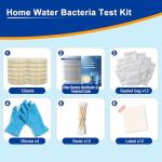 Bacteria Test Kits for Drinking Water - 12 Tests Detect Coliform, E.coli & All Bacteria | Home Quality Testing Kit for Well, Tap, Pool, Hot Tub & City Water | Easy DIY Tester with Free Lab Analysis
