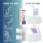 20 in 1 Water Tester for Drinking Water, Well Water Testing Kit, Suitable for Household Tap Water, Natural Water Quality Testing, Can Detect Water Hardness, Chlorine, Lead, Ph, Etc. (123 Test Strips)