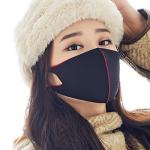 LOOKA | Protective Fashion Air Mask | Washable and Reusable | Comfortable | BAMBAM Red (Large)