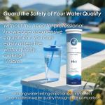 20 in 1 Water Tester for Drinking Water, Well Water Testing Kit, Suitable for Household Tap Water, Natural Water Quality Testing, Can Detect Water Hardness, Chlorine, Lead, Ph, Etc. (123 Test Strips)