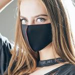 LOOKA | Protective Fashion Air Mask | Washable and Reusable | Comfortable | BAMBAM Red (Large)