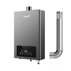 Ranein Natural Gas Tankless Water Heater, Indoor Max 3.6 GPM, 80,000 BTU Instant Hot Water Heater