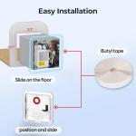 FOGATTI RV Tankless Water Heater InstaShower 7, 3 Optional Door Sizes 15"x15", 15"x18" & 18"x18" for Refitment, 12V DC, Optimized Summer Comfort Performance, Ideal for RVers' Family Use, Gen 3