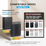 Smilyan HEPA Filters for Winix 5500-2 & AM80